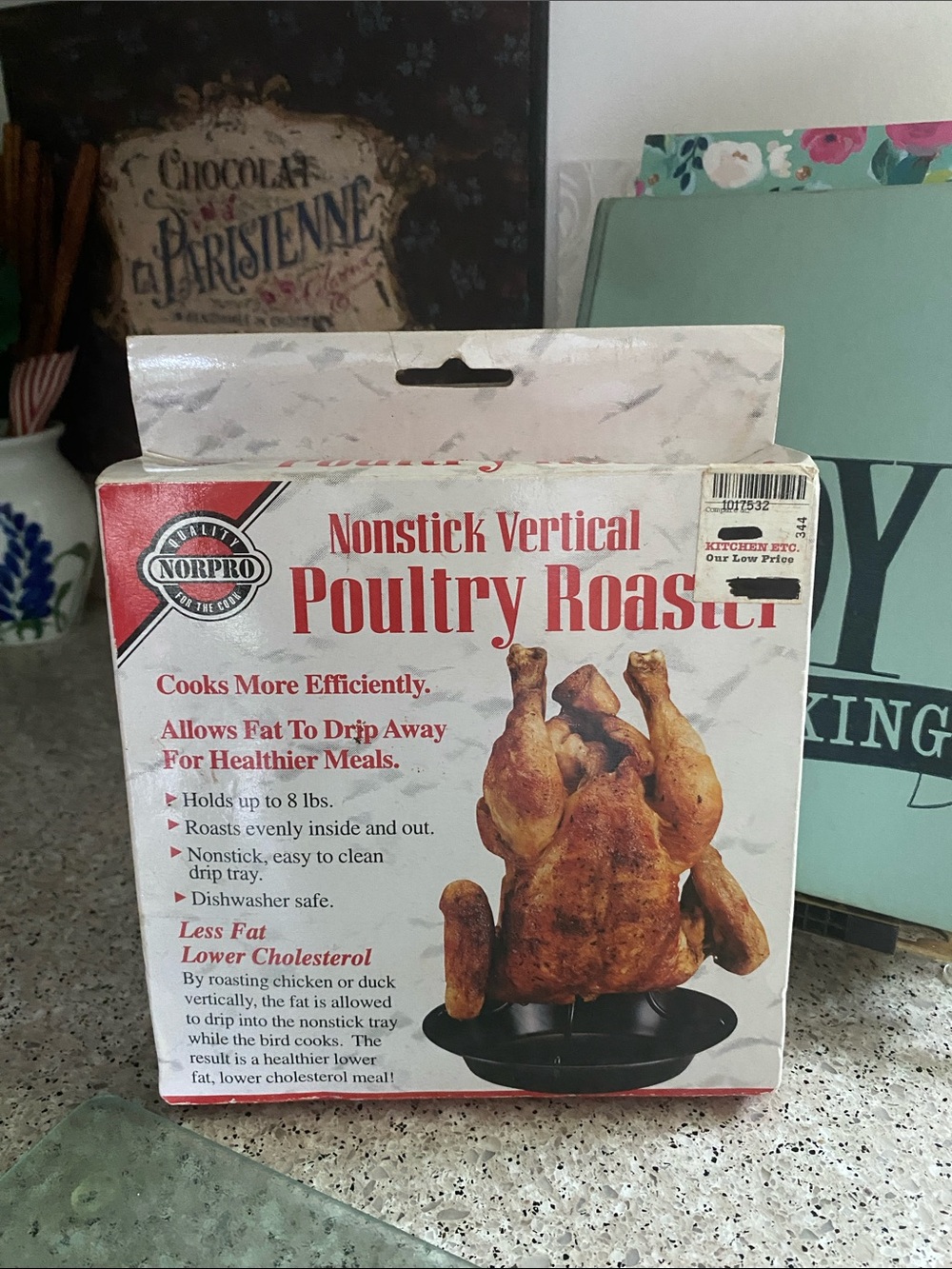 NEW WITH TAGS==Norpro Non-Stick Vertical Poultry Roaster